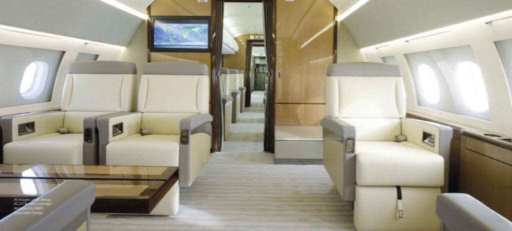 Inside The Airbus A320 Acj Private Jet Costing Over 100 Million New
