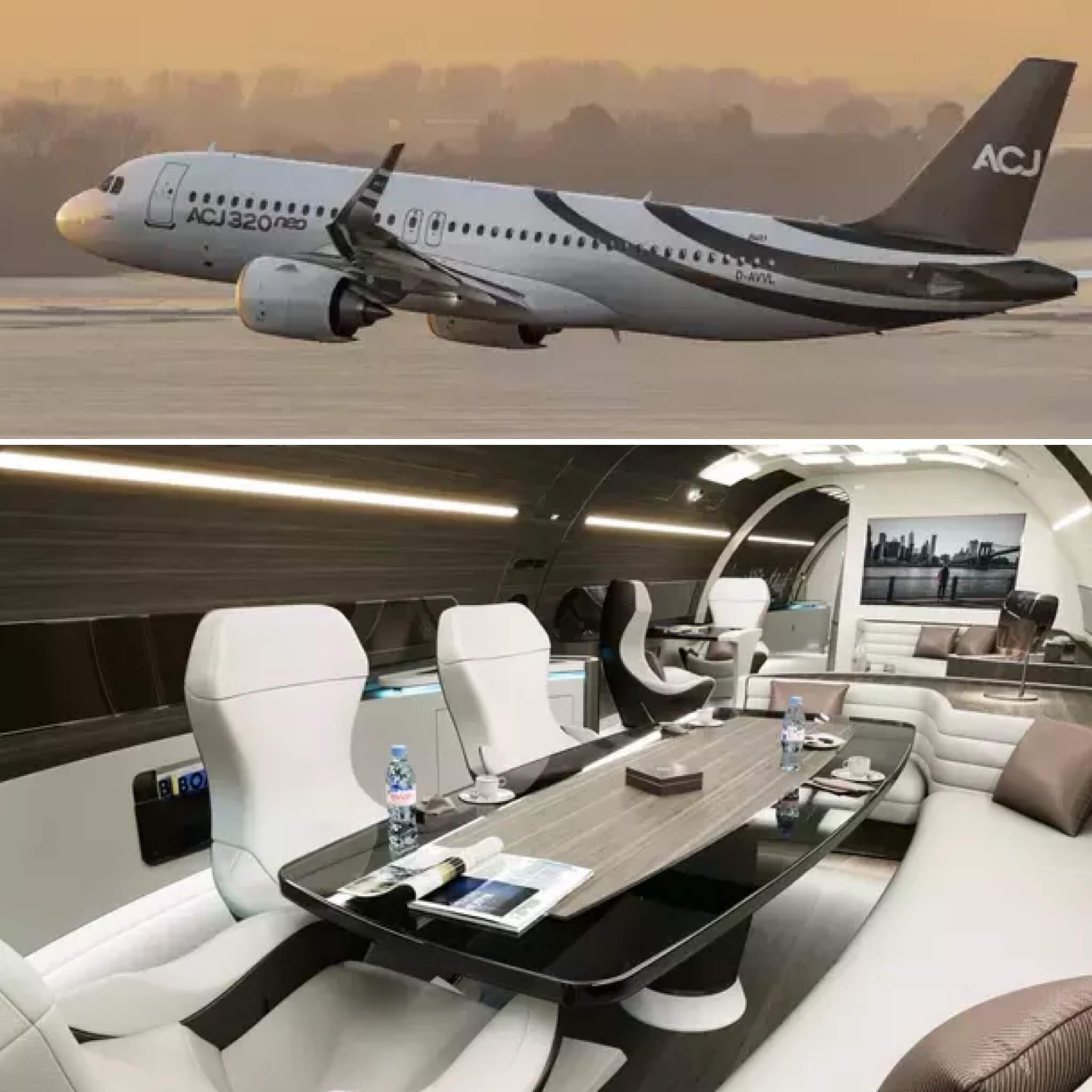 Inside the Airbus A320 ACJ private jet costing over $100 million new